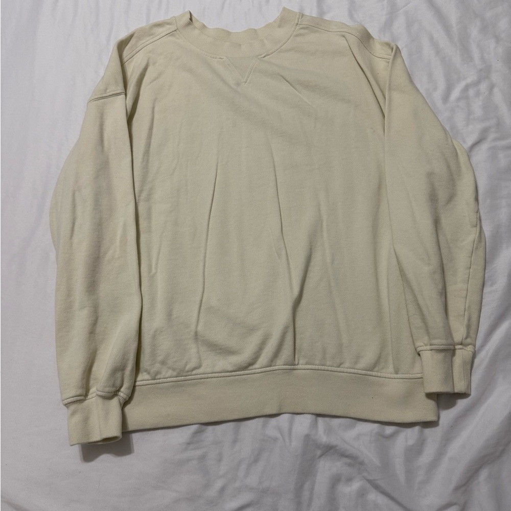 Goodfellow & Co Men's Beige Crewneck Sweater